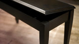 Grand Piano Bench Wood Top