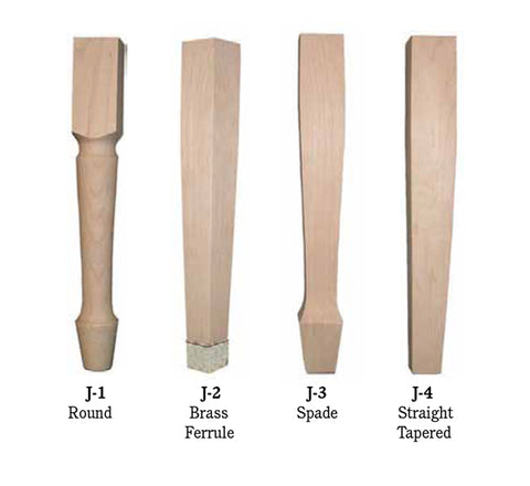 Artist Bench Legs (Set of 4)